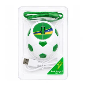 Brazil Fan Edition Dual Mode Pocket Mouse Retail Packaging