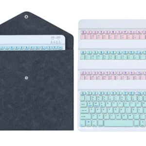 Indena Mini Wireless Keyboard with Pouse 01