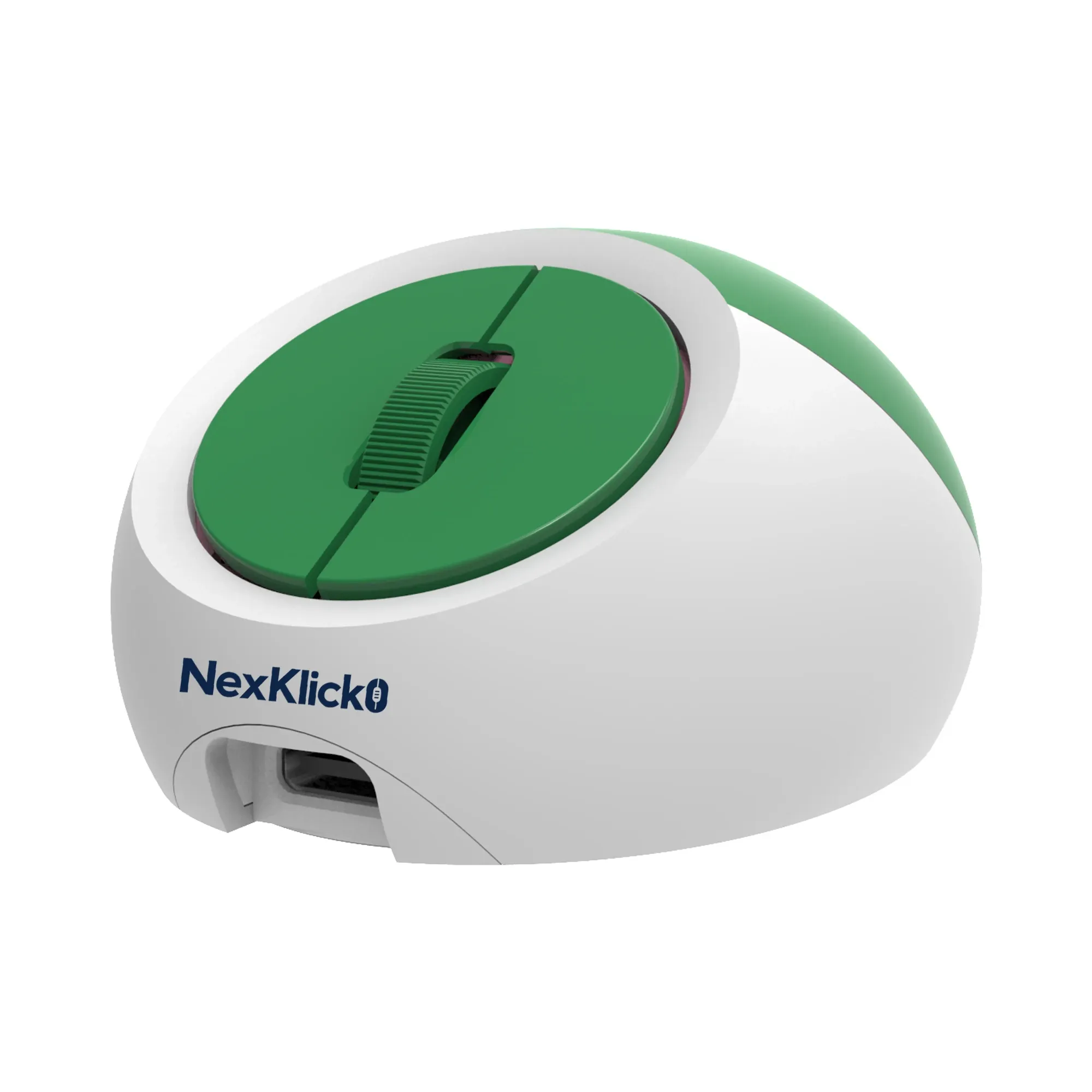 NexKlicko 8Ball Edition Dual Mode Pocket Mouse Front View 2