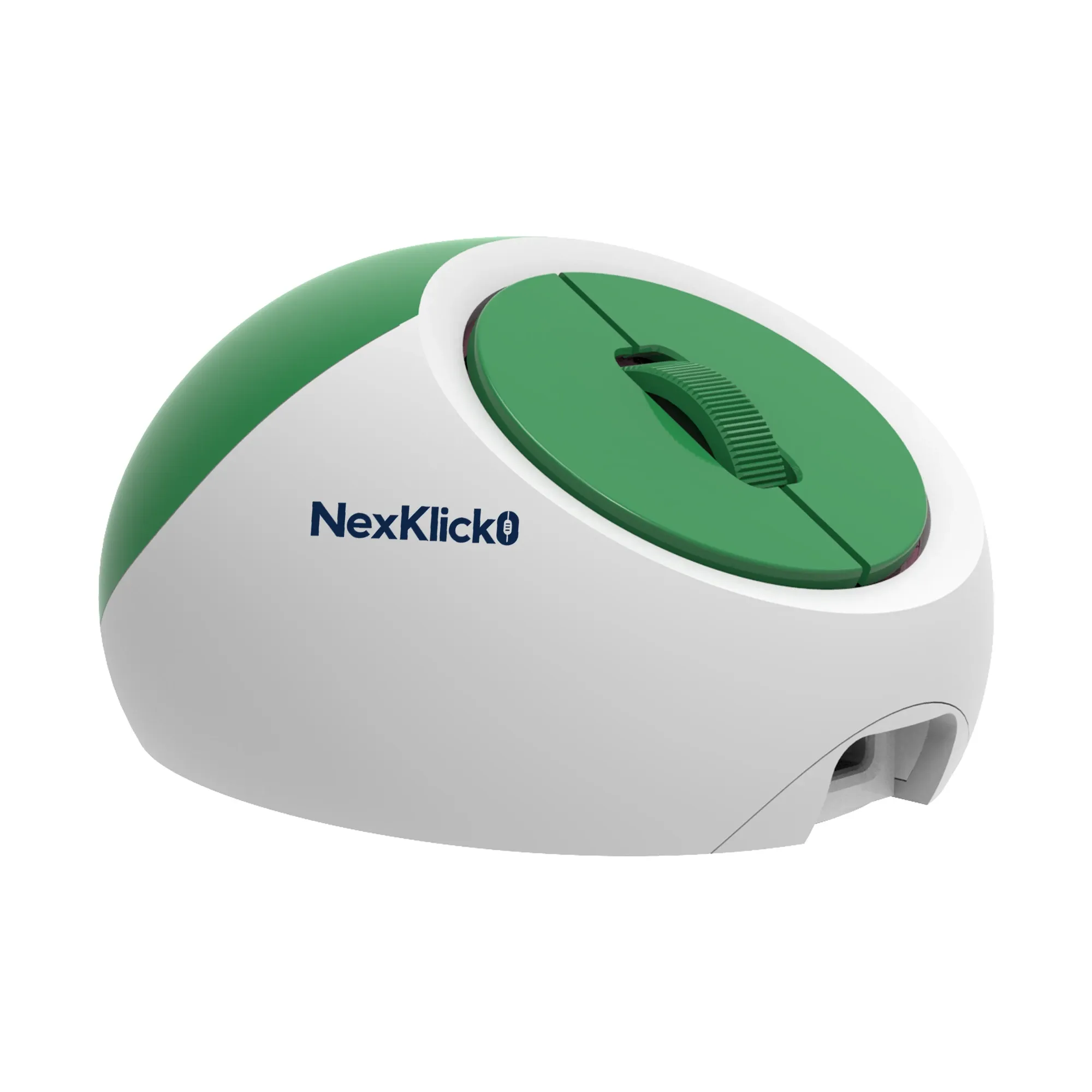 NexKlicko 8Ball Edition Dual Mode Pocket Mouse Left Side View