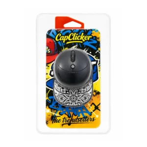 Tri Mode Wireless Cap Mouse Black Retail Packaging